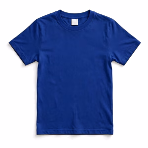 Big Boys Royal Blue T Shirt Front View