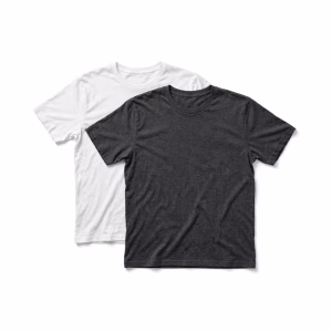 Blank t shirt printing options front view
